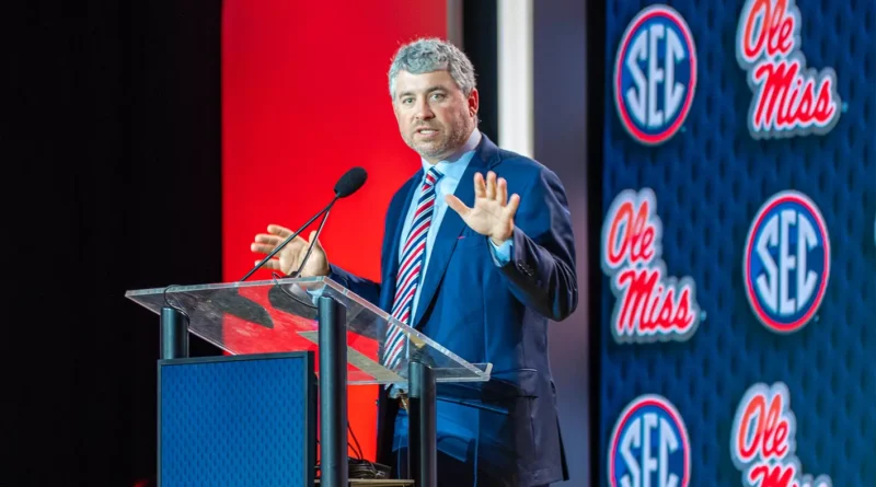 Ole Miss Football Coaches and Players Attend SEC Media Days in Tampa Football Heads to Tampa for SEC Media Days