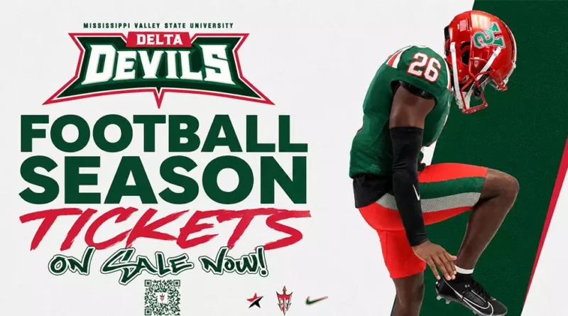 Mississippi Valley State Starts Ticket Sales for 2026 Football Season 2026 Football Single-Game Tickets and Parking Now on Sale