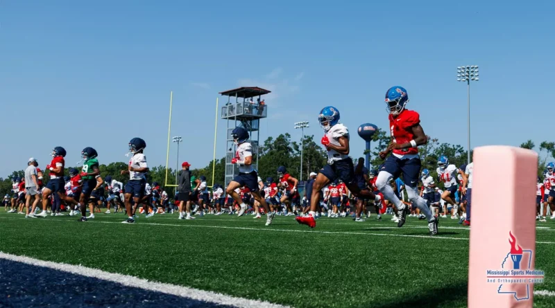 Ole Miss Opens Fall Football Practice with Returning Players Healthy Football Practice Report: Rebels Open Fall Camp