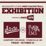 Mississippi State to Host Memphis in Men’s Basketball Exhibition Game State 1878 Announces Men’s Hoops Exhibition Tilt Against Memphis