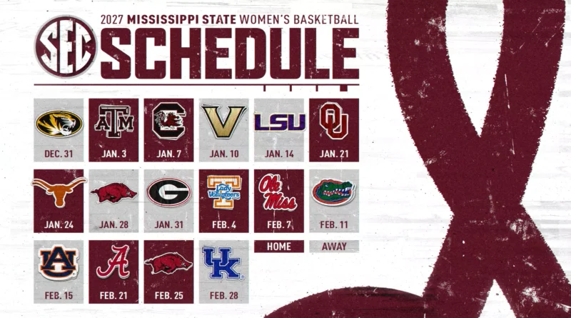 SEC Reveals 2027 Women’s Basketball Conference Schedule SEC Announces 2027 Women's Basketball Conference Schedule