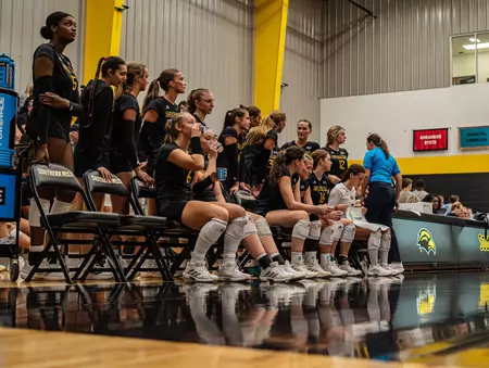 Southern Miss Volleyball Sweeps Nicholls in Final Exhibition Southern Miss Volleyball Sweeps Nicholls in Final Preseason Tune-up