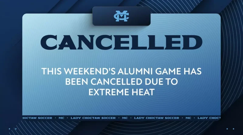Mississippi Christian Women’s Soccer Alumni Game Canceled Due to Heat Women's Soccer: Mississippi Christian Women’s Soccer Alumni Game Canceled Due to Extreme Heat