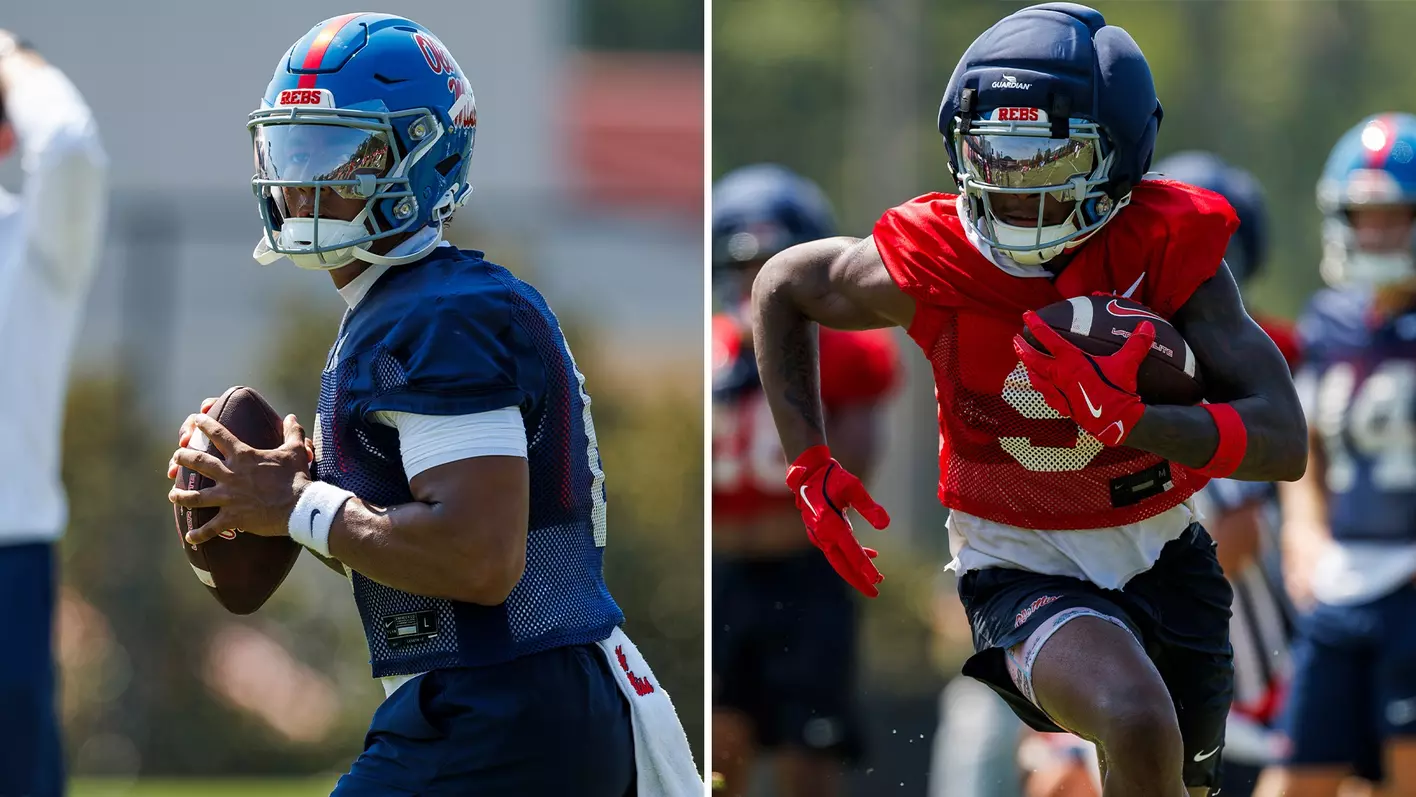 Ole Miss Players Trinidad Chambliss and Kewan Lacy Named to Walter Camp Preseason Watch List