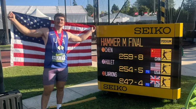 Ole Miss Commit Kayden Hulet Wins Silver at U20 World Championships Track & Field Commit Kayden Hulet Takes Silver at U20 Championships