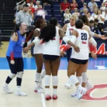 Ole Miss Volleyball Beats Northern Arizona in Four Sets Volleyball Surges to 3-1 Win over Northern Arizona
