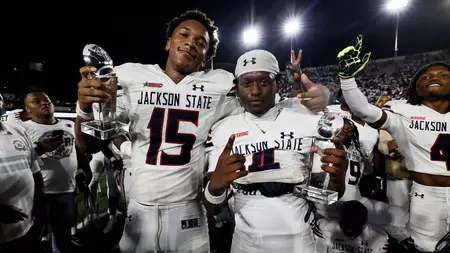 Jackson State rallies to beat Tennessee State 26-24 in season opener Tigers come from behind to capture John Merritt Classic