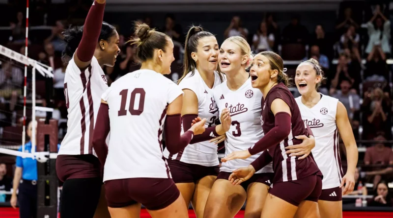 Mississippi State volleyball sweeps Jackson State at Ragin’ Cajuns Classic Mississippi State Takes The Win Over JSU