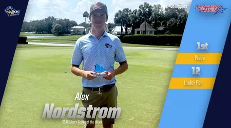 Blue Mountain Christian’s Alex Nordstrom Named SSAC Men’s Golfer of the Week Nordstrom named SSAC Men's Golfer of the Week