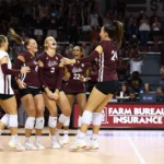 Mississippi State Volleyball Sweeps Northwestern in Four Sets Bulldogs Sweep Big Ten x SEC Challenge
