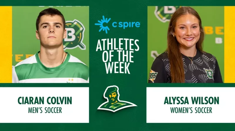 Belhaven Soccer Players Ciaran Colvin, Alyssa Wilson Named C Spire Athletes of the Week Ciaran Colvin and Alyssa Wilson Named C Spire Athletes of the Week