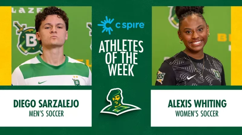 Belhaven Soccer Players Named C Spire Athletes of the Week Diego Sarzalejo and Alexis Whiting Named C Spire Athletes of the Week