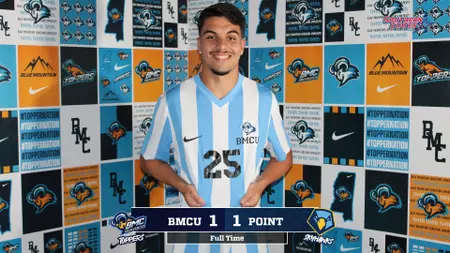 Blue Mountain Christian Men’s Soccer Draws with Point in SSAC Match Toppers earn road draw with Point in SSAC action