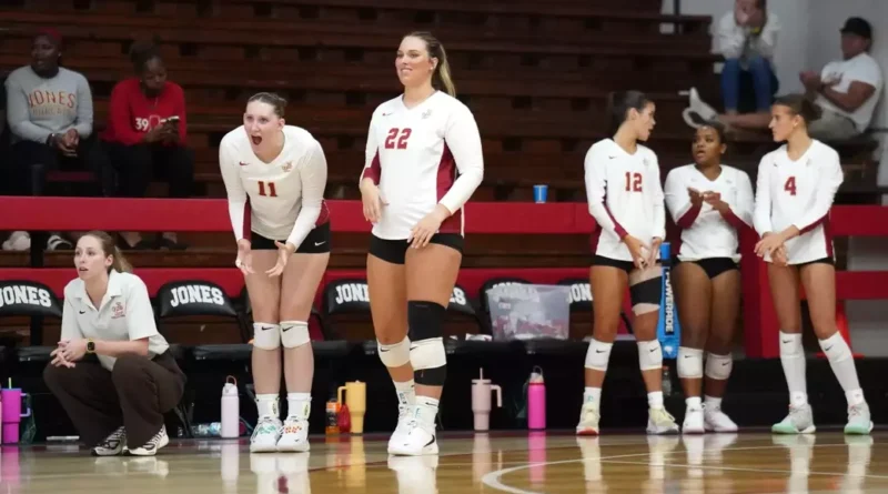 Jones College Volleyball Dominates Coahoma in Straight Sets No. 23 Jones powers past Coahoma, 3-0