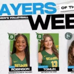 Belhaven Volleyball Players Earn Weekly Conference Honors Tomlin and Robinson Earn CCS Weekly Honors for Belhaven Volleyball