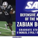 Millsaps' Zabian Boutan Named SAA Defensive Player of the Week Zabian Boutan Named SAA Defensive Athlete of the Week