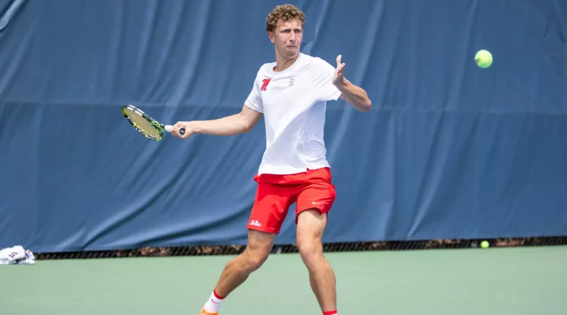Ole Miss Men’s Tennis Player Vlado Jankanj Wins Opener at ITF Fayetteville Qualifying Jankanj Opens ITF Fayetteville Qualifying with Victory