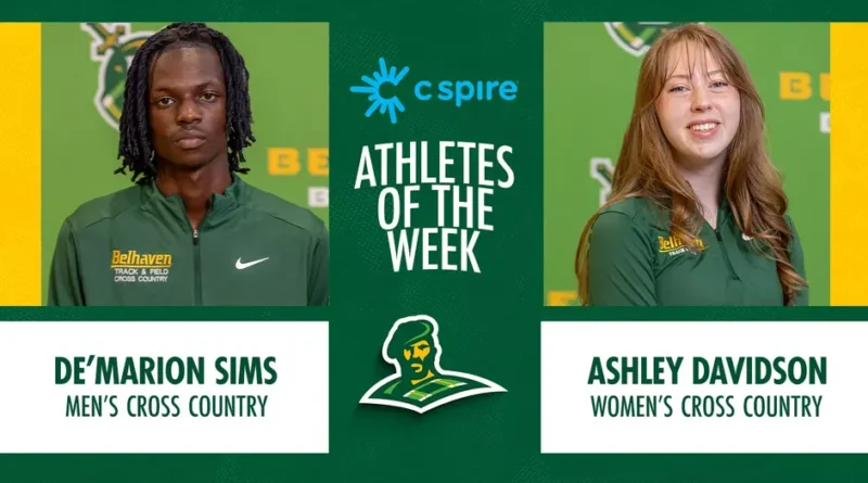 De’Marion Sims, Ashley Davidson Named C Spire Athletes of the Week De'Marion Sims and Ashley Davidson Named C Spire Athletes of the Week