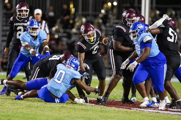 Hinds Football Beats Co-Lin 38-13 on Homecoming Night Hinds Football Dominates Co-Lin in 38-13 Homecoming Victory