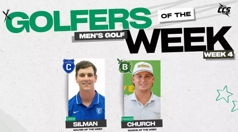 Belhaven’s Parker Church Named CCS Men’s Golf Rookie of the Week Parker Church Named CCS Rookie of the Week