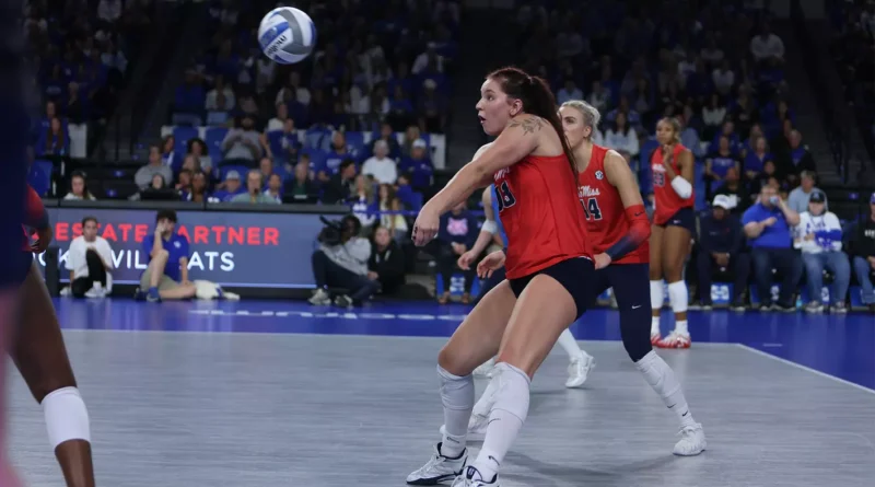 Ole Miss volleyball falls to No. 4 Kentucky in four-set match Volleyball’s Rally at No. 4 Kentucky Falls Short