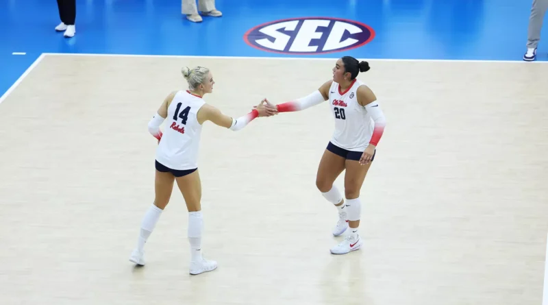 Ole Miss Volleyball Loses to Vanderbilt in Three Sets Volleyball Falls to Vanderbilt