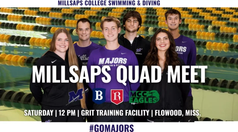 Millsaps Swimming and Diving Hosts Quad Meet in Home Opener Swimming and Diving Host Quad Meet in Home Opener