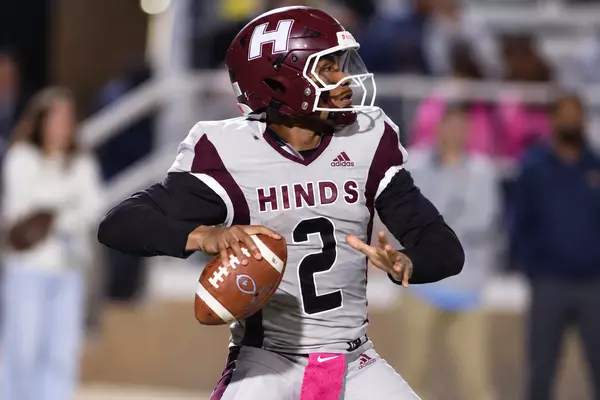 Hinds Football Rallies Past Gulf Coast for MACCC South Title Hinds Football Rallies Past Gulf Coast 49-42 to Claim MACCC South Division Championship