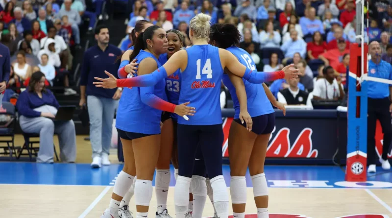 Ole Miss Volleyball Loses to Georgia in Three Sets Volleyball Drops Match to Georgia