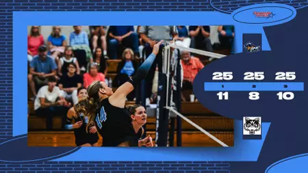 Blue Mountain volleyball sweeps Wesleyan College in straight sets Volley Toppers cruise past Wesleyan College in straight-set victory