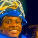 Tupelo Football Player Killed In Weekend Crash Alden Wade smiling in his Tupelo football uniform.