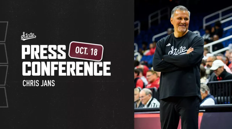 Mississippi State Coach Chris Jans Discusses Exhibition Win Over NC State WATCH: Coach Jans Postgame Presser - NC State