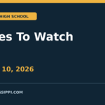 Mississippi Games To Watch, October 10: Copiah seeks clincher; Meridian–Pearl opens region play Games To Watch — October 10, 2026