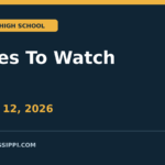 Games To Watch: State-final berths and a softball decider headline Monday night Games To Watch — October 12, 2026
