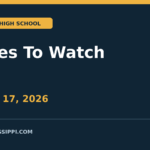 Games To Watch: Meridian HomeSchool hosts Faith Christian in Saturday district test Games To Watch — October 17, 2026