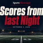 East Union reaches 34–0; Walnut, Ripley move on in volleyball playoffs Scores from last Night — October 3, 2026, SportsMississippi
