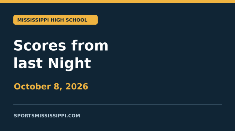 Scores from last Night: Walnut and Kossuth sweep playoff tests; Wayne County beats Stone Scores from last Night — October 8, 2026